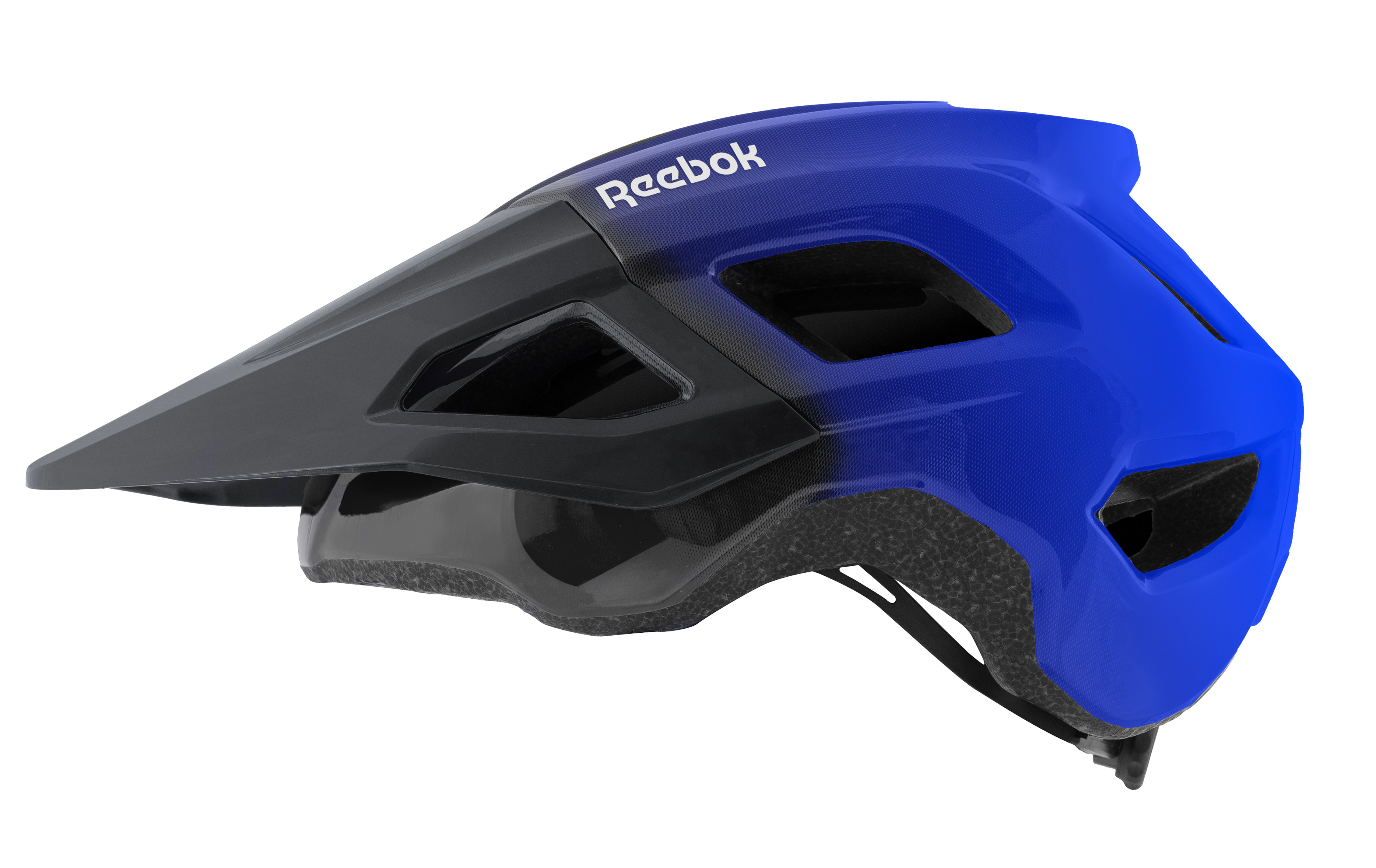 CASCO REEBOK MTB KS33 SHINY BLUE BLACK L